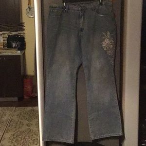 Beautiful blue jeans